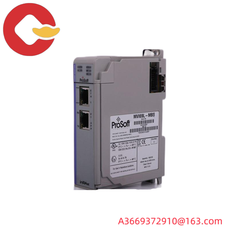 Prosoft MVI69L-MBS Modbus Serial Lite Communication Module