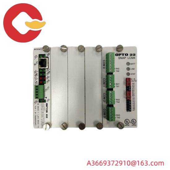 OPTO 22 SNAP-LCM4 M4SENET-100 Controller Ethernet Card
