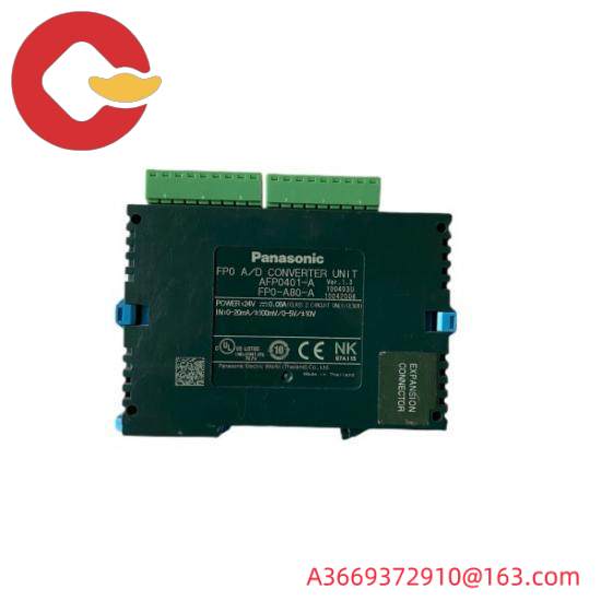Panasonic FPO-A80 Programmable controlle