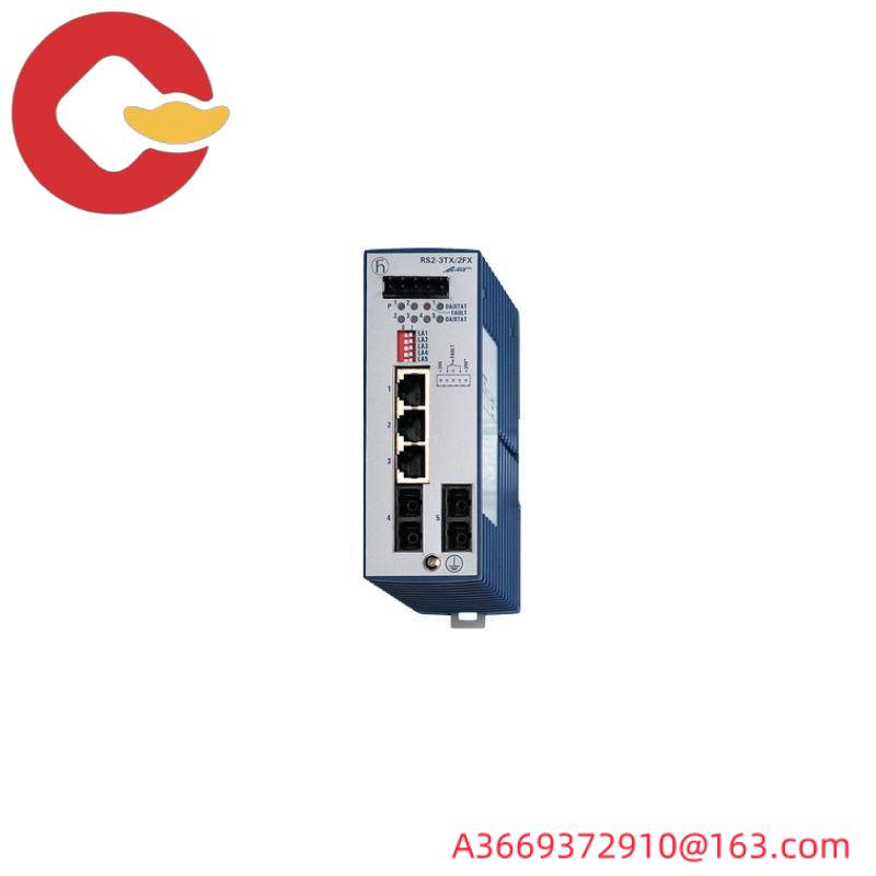 HIRSCHMANN RH1-TP/FL Ethernet Rail Hub.