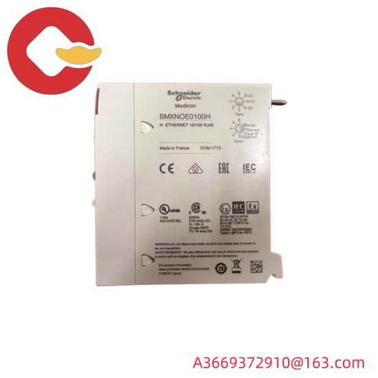 SCHNEIDER BMXNOE0100H Ethernet TCP/IP Network Module