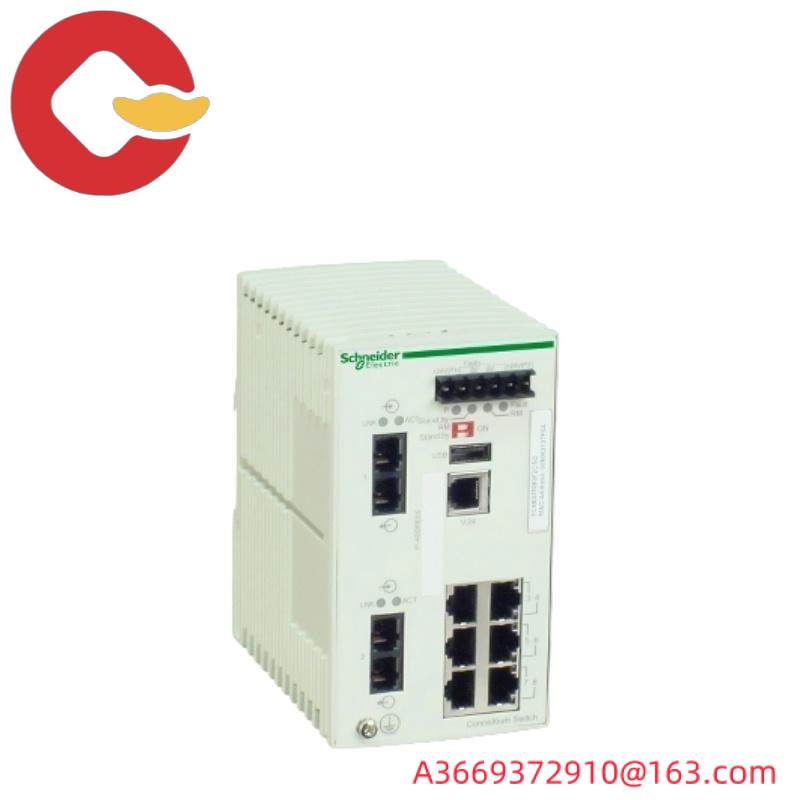 Schneider TCSESM083F2CU0 Switch, 8 Ports