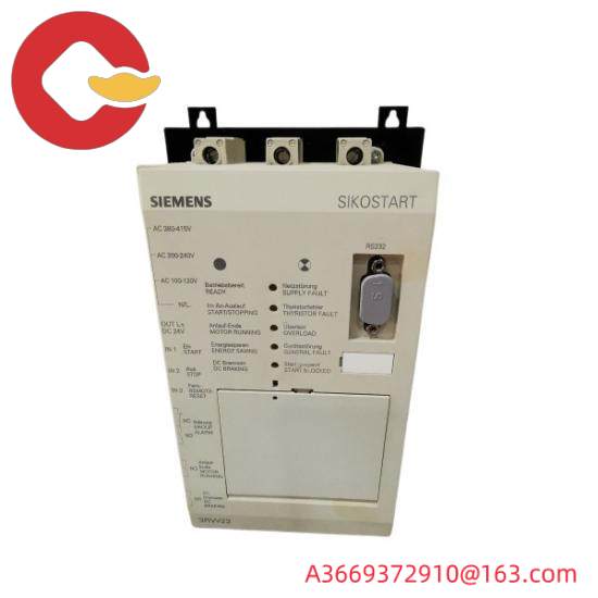 SIEMENS 3RW2920-1BC05 spare control unit