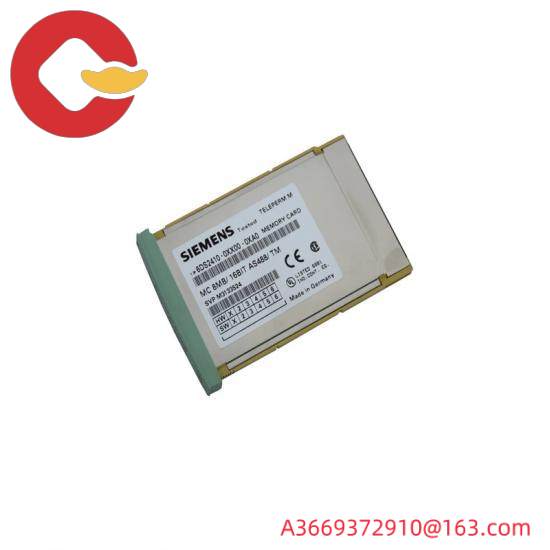 Siemens 6DS2410-0XX00-0XA0 MEMORY CARD