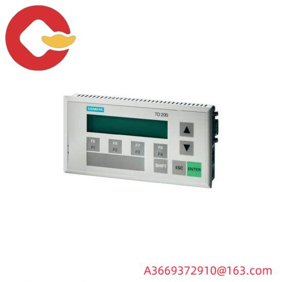 Siemens  6ES7272-0AA20-0YA0  TD 200 Display Panel