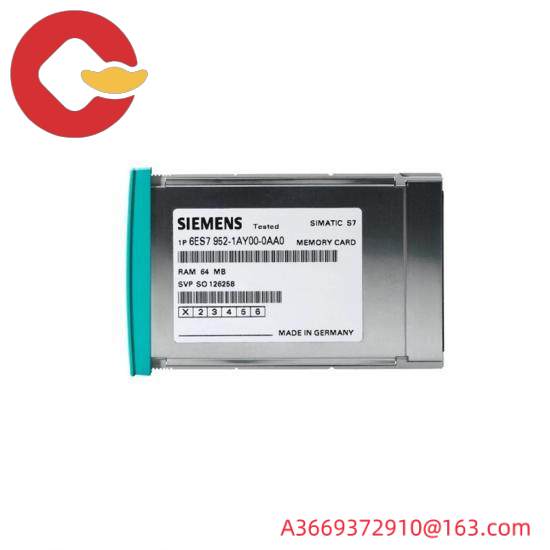 Siemens 6ES7952-0AF00-0AA0 RAM Memory Card