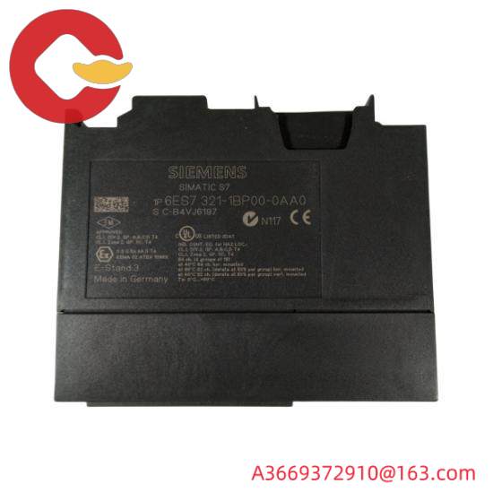 Siemens 6ES7 321-1BP00-0AA0  Digital Input Module