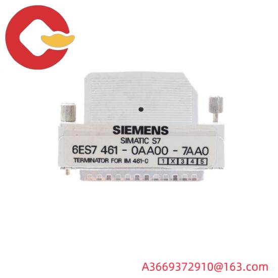 Siemens 6ES7 461-0AA00-7AA0  Terminating Connector for IM 461-0 Interface Module