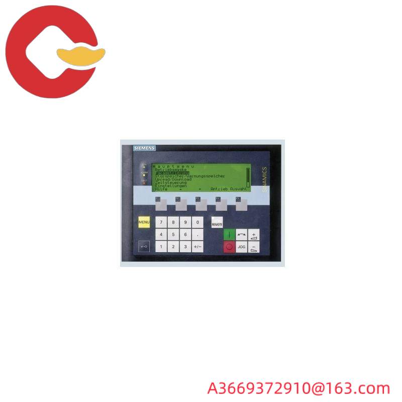 Siemens 6SL3055-0AA00-4CA5 Sinamics Operator Panel