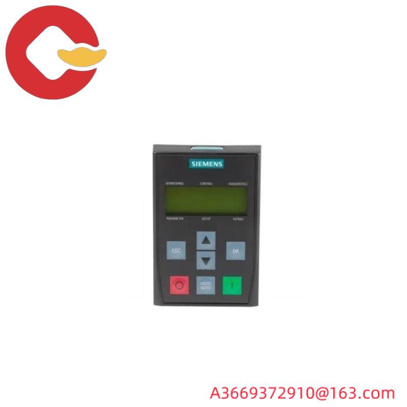 SIEMENS 6SL3255-0AA00-4CA1 Control Panel