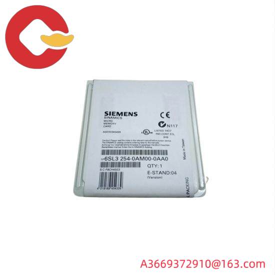 SIEMENS 6SL3 254-0AM00-0AA0 Micro Memory Card