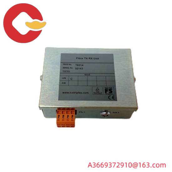 T8314  ICS Triplex  Trusted Fiber TX RX Unit