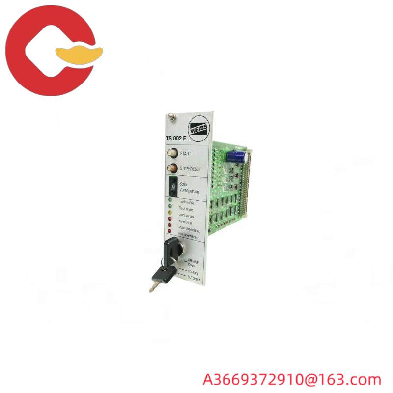 WEISS TS002E TC control card
