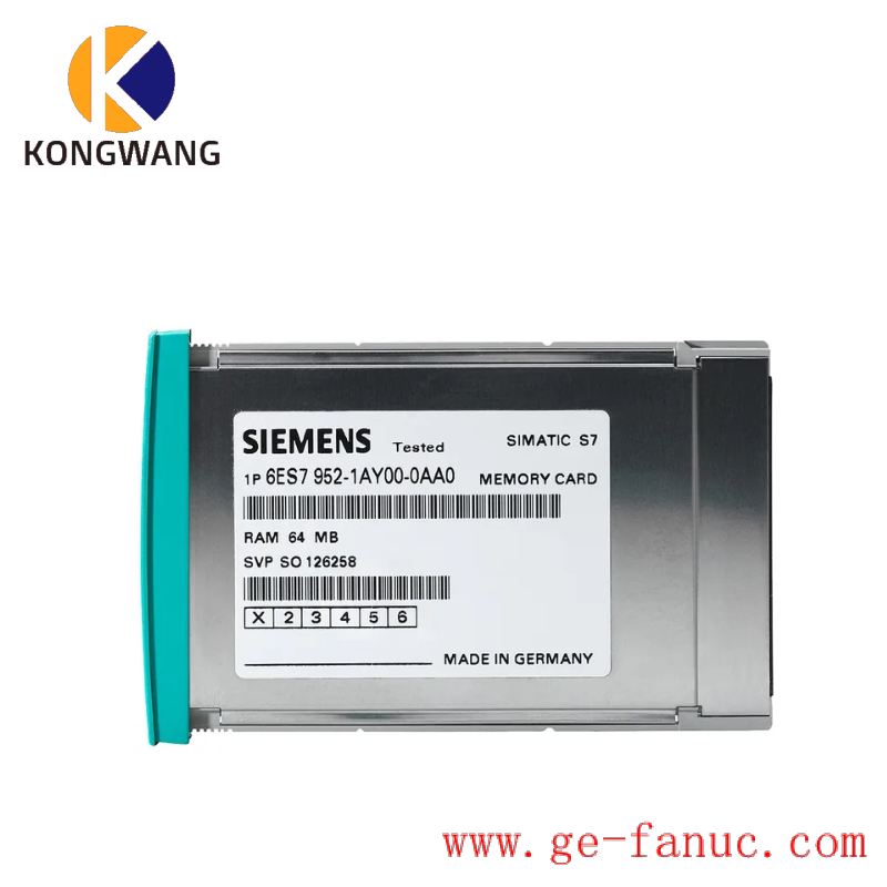 SIEMENS 6ES7952-0KF00-0AA0 SIMATIC S7, MEMORY CARD