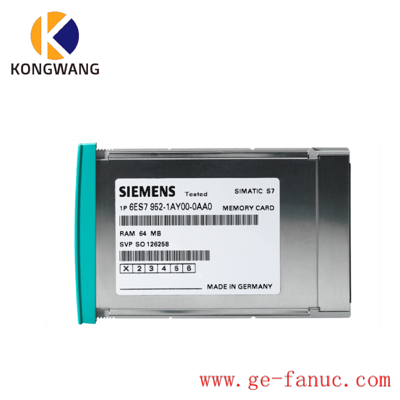 SIEMENS 6ES7952-1AK00-0AA0 RAM Memory Card