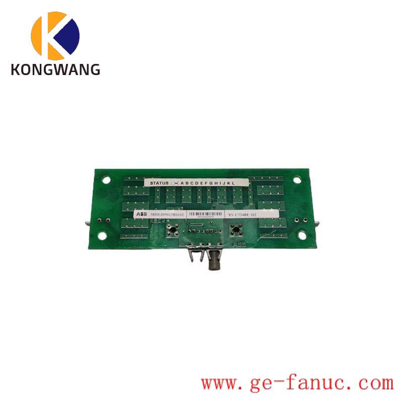 ABB 3BHE009017R0102 ;XVC724BE102 Vlscd-board