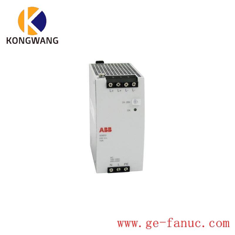 ABB SD833 800xA Series Power Supply