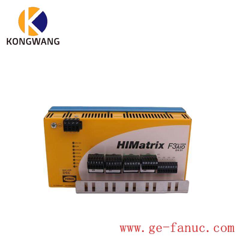 HIMA F3 AIO 8/4 01 F3AIO8/401 HIMatrix Safety-Related Controller