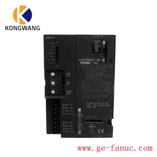 GE FANUC IC200GBI001