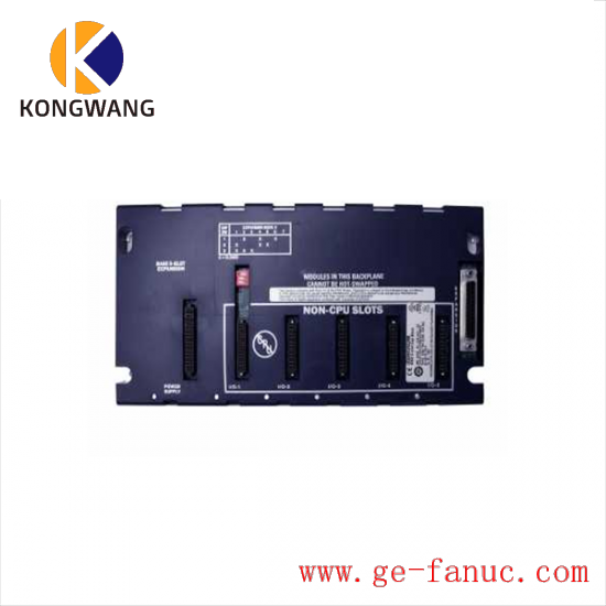 GE FANUC IC694CHS398 5-Slot Serial Expansion Backplane