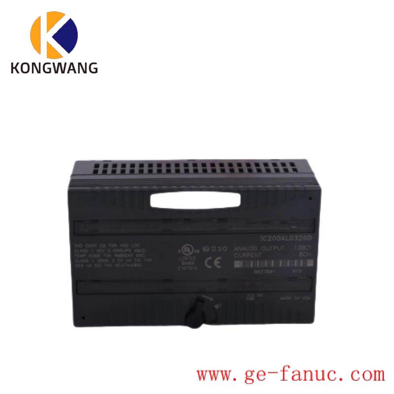 GE IC200ALG326D Analog Output Module