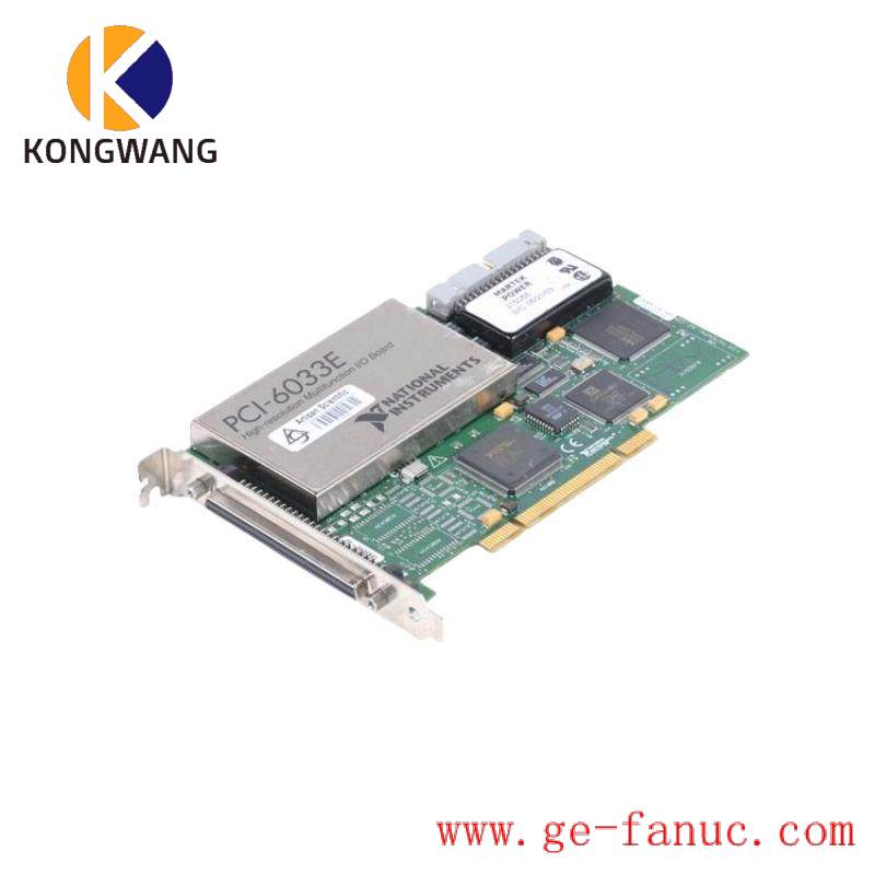 NI PCI-6033E High-Resolution Multifunction DAQ Card