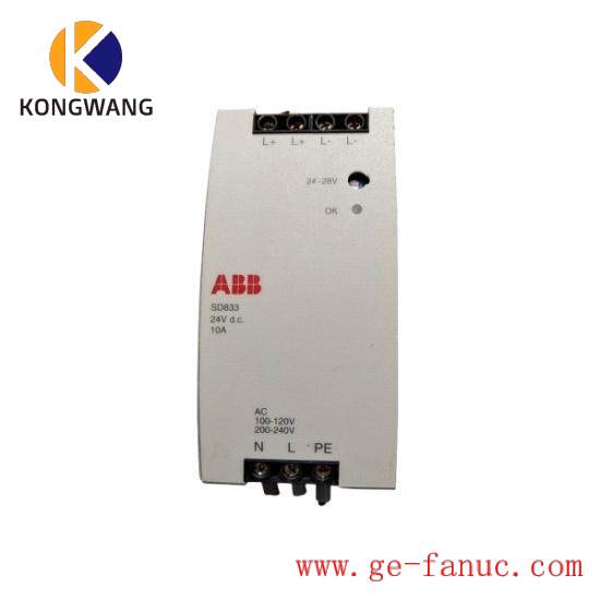 SD833 3BSC610066R1  Power Supply  ABB