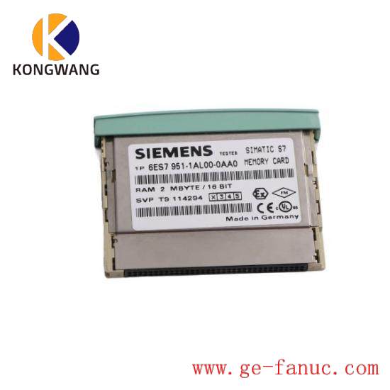 Siemens 6ES7951-1AL00-0AA0 RAM Memory Card for S7-400