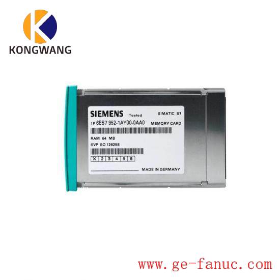 Siemens 6ES7952-0AF00-0AA0 RAM Memory Card