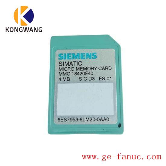 Siemens 6ES7 953-8LM20-0AA0  Micro Memory Card