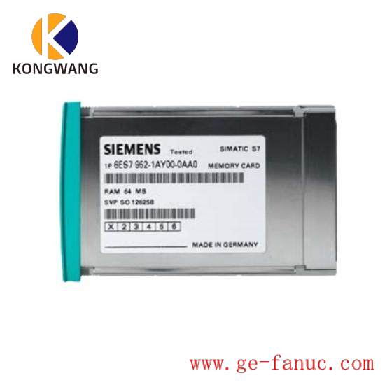 Siemens 6ES7 955-2AM00-0AA0  RAM Memory Card - 4MB