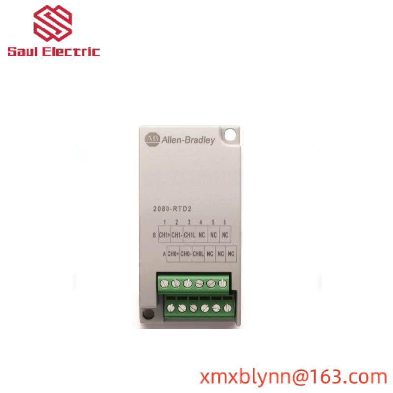 AB 2080-RTD2 Resistance Thermometer Detector Inputs