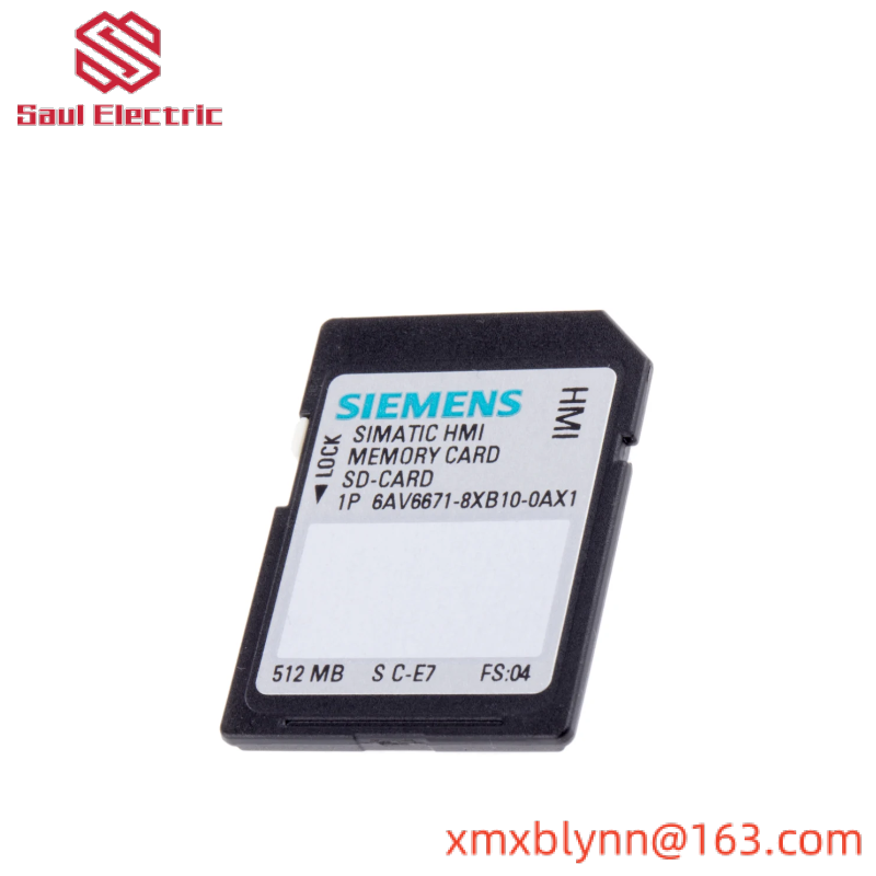 Siemens 6AV6671-8XB10-0AX1 SIMATIC SD memory card