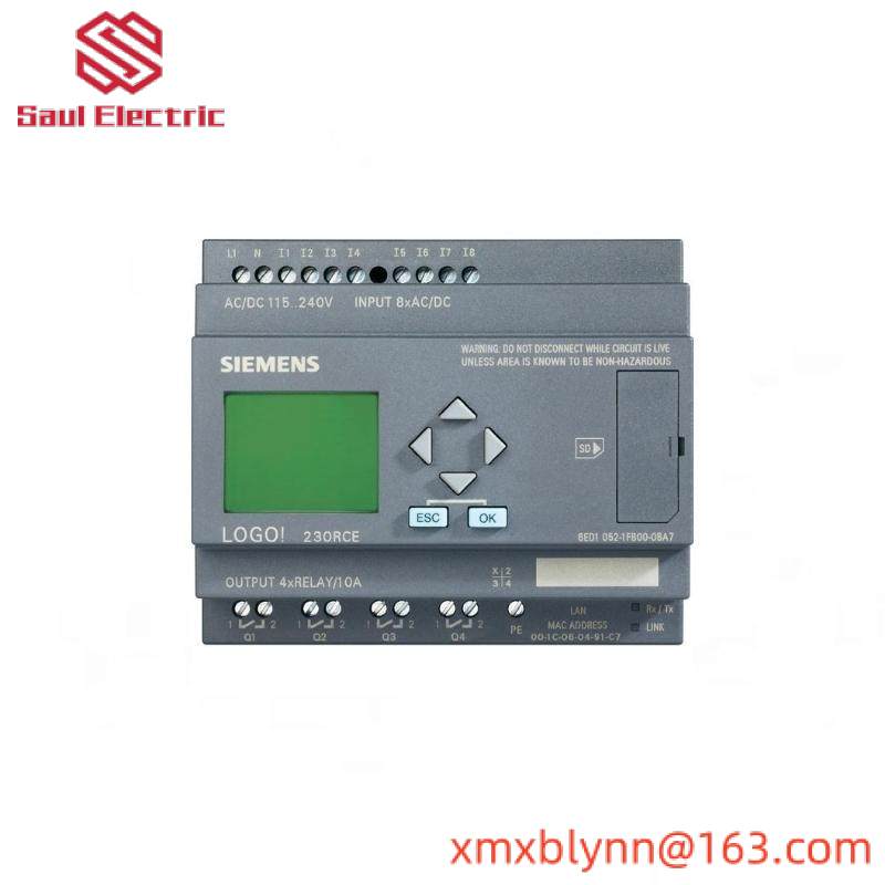 SIEMENS 6ED1052-1MD00-0BA7 Logic Module Display 12/24VDC