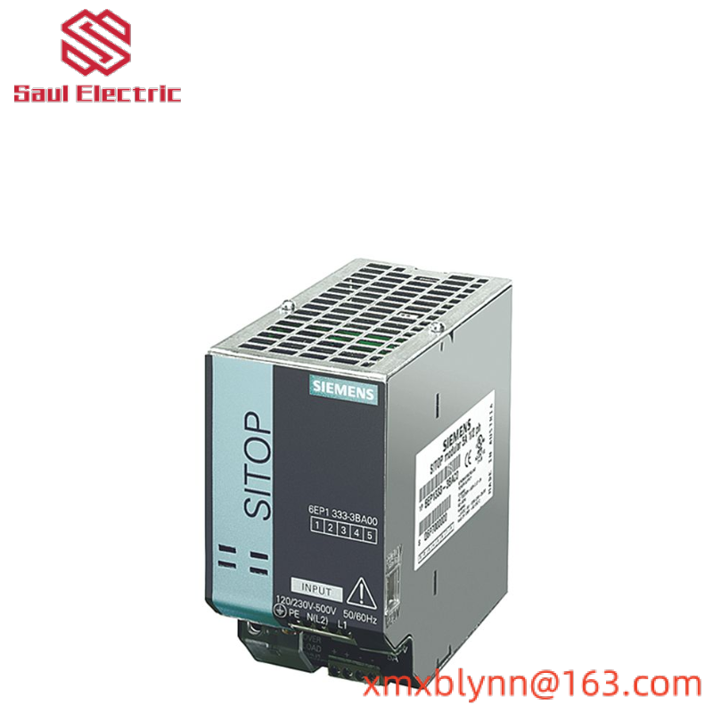SIEMENS 6EP1 333-3BA00 power supply input
