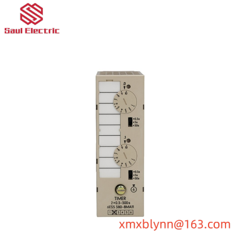 SIEMENS 6ES5380-8MA11 Timer Module