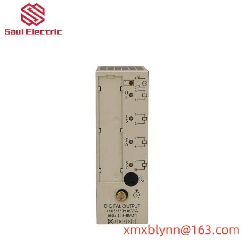 SIEMENS 6ES5450-8MD11 Digital Output Module