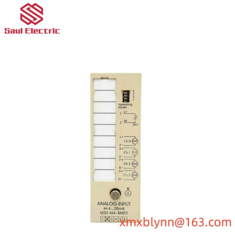 SIEMENS 6ES5464-8ME11 Analog Input Module
