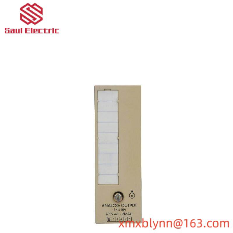 SIEMENS 6ES5470-8MA11 Analog Output Module