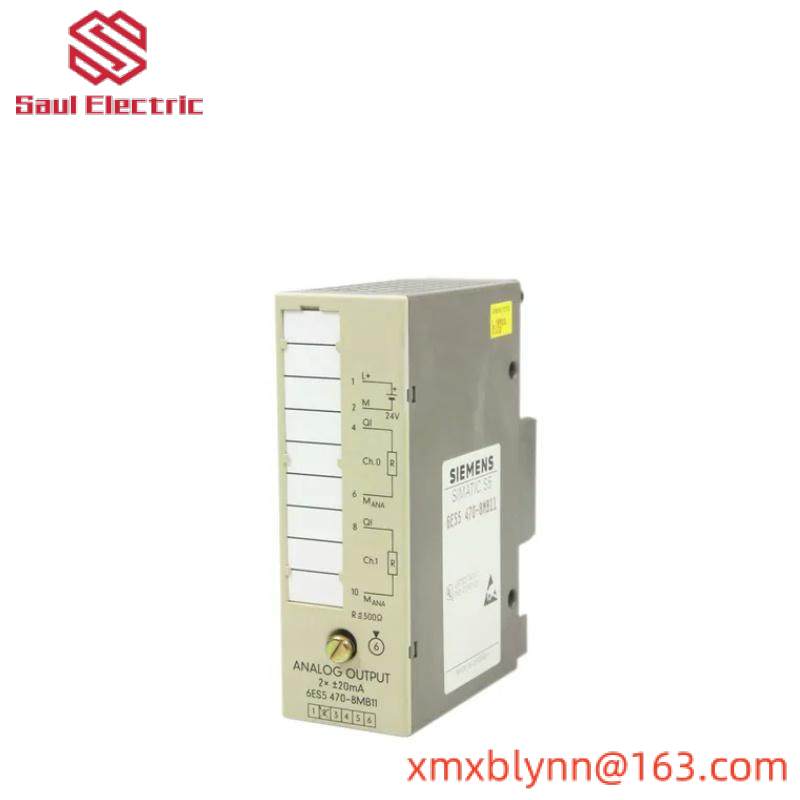 SIEMENS 6ES5470-8MB11 Analog Output Module