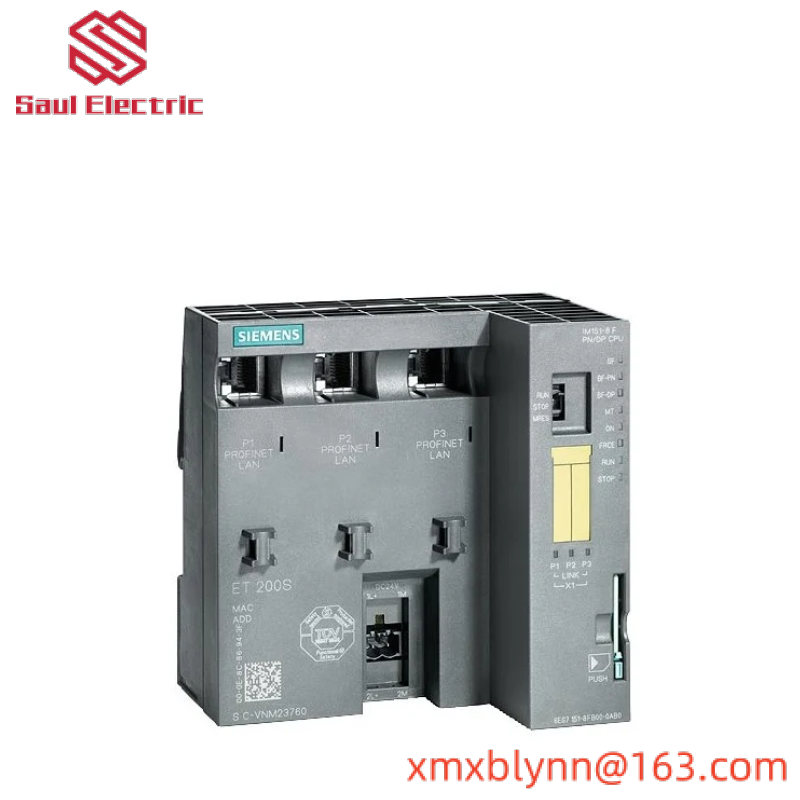 SIEMENS 6ES7151-8FB01-0AB0 ET 200S, IM151-8F PN/DP CPU