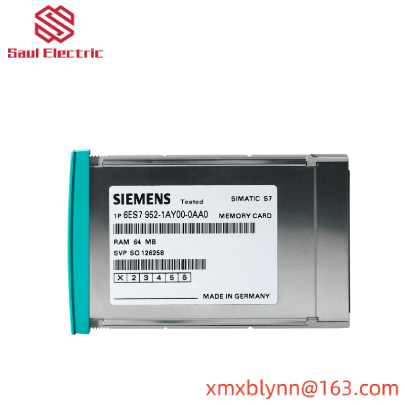 SIEMENS 6ES7952-1AL00-0AA0 RAM Memory Card