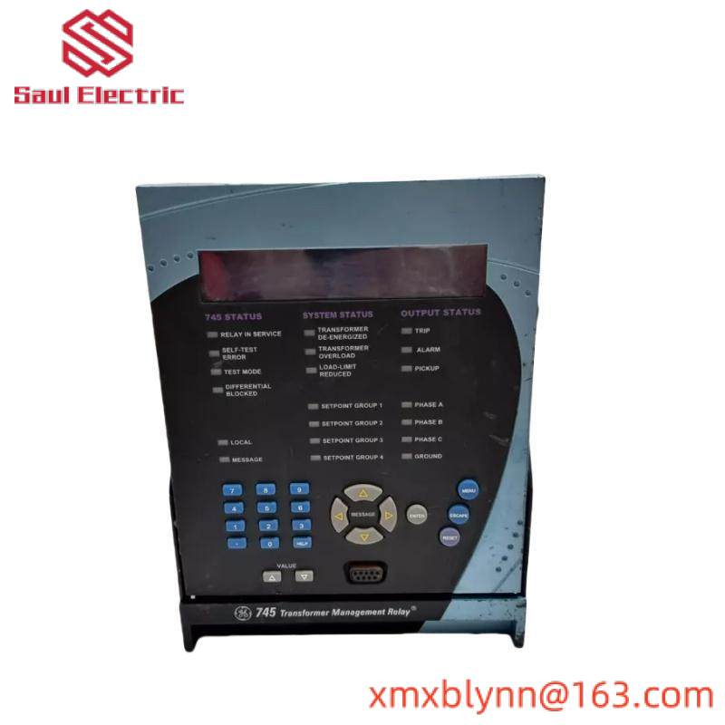 GE 745-W2-P5-G5-HI-A-L-R-E-H Transformer Management Relay