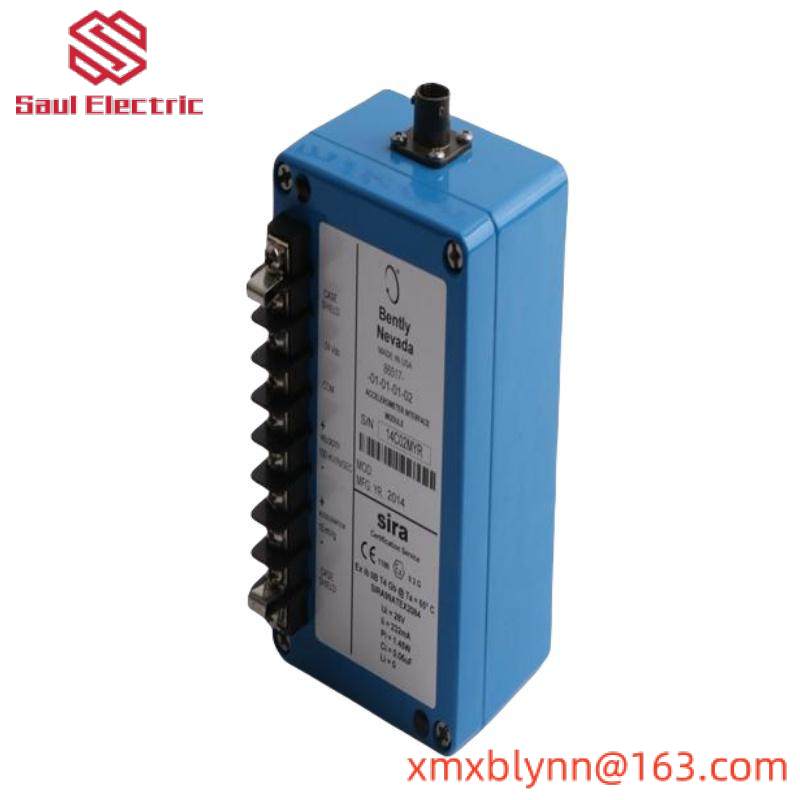 BENTLY NEVADA 86517-01-01-01-02 Accelerometer Interface Module