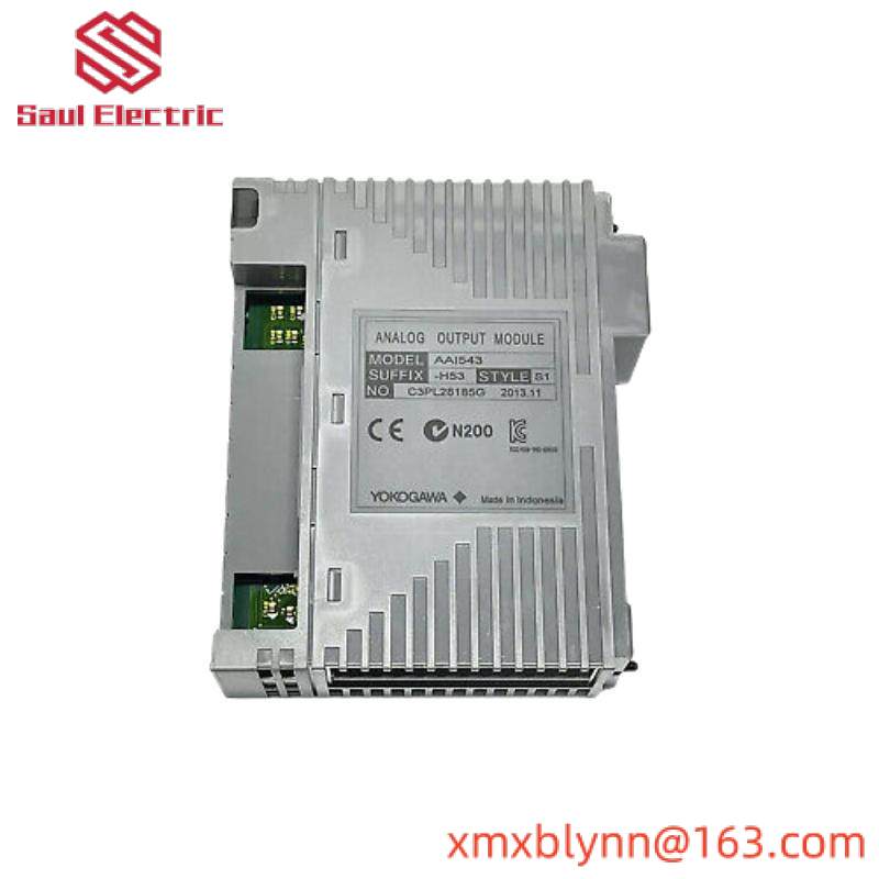 YOKOGAWA AAI543-H53 S1 ANALOG INPUT MODULE