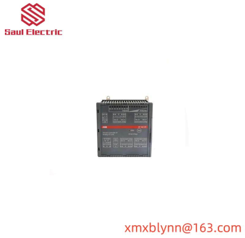 ABB 07AC91 12 GJR5252300R0101 ANALOG I/O UNIT