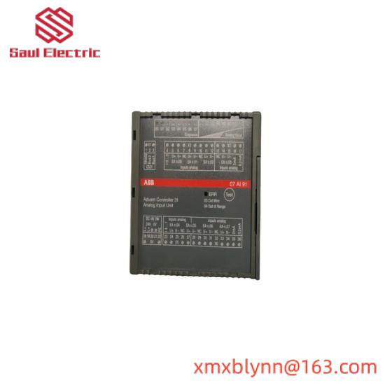 ABB 07AI91 WTAI91 GJR5251600R4202 Analog I/O Module