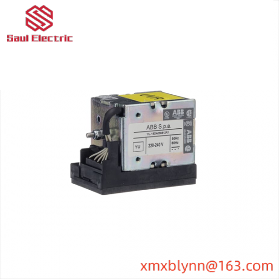 ABB 1SDA038312R1 UNDERVOLTAGE RELEASE SUPPLY VOLTAGE