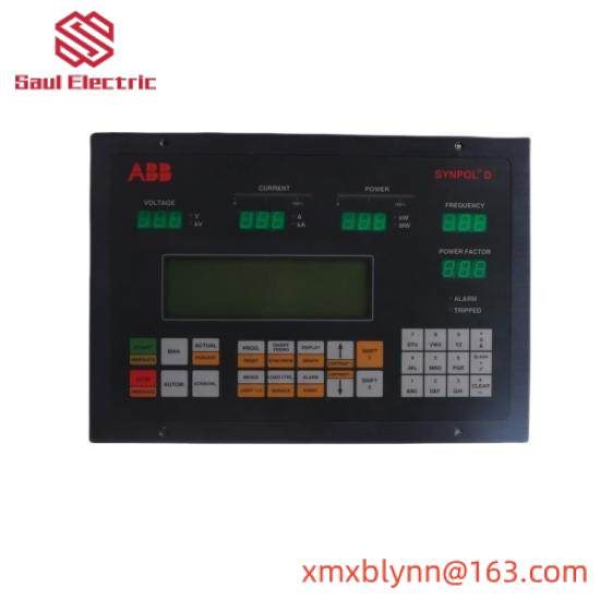 ABB 3DDE300410 CMA 130 Display Front Panel