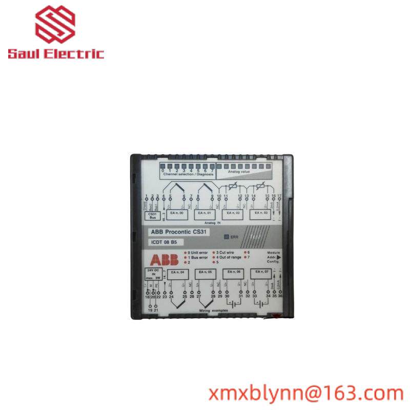 ABB CS31 ICDT08B5 GJR5251600R0101 Anolog Input Module